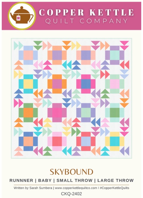Skybound pattern by Copper Kettle Quilts