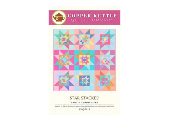 Star Stacked pattern by Copper Kettle Quilts
