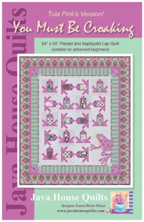 You Must Be Croaking pattern by Java House Quilts